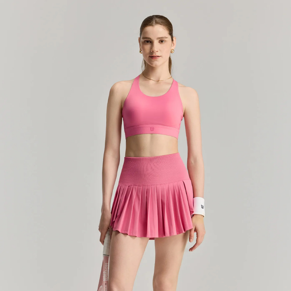 Chân Váy Thể Thao Nữ Midtown Wrap Tennis Skirt Pink WW00313P051001