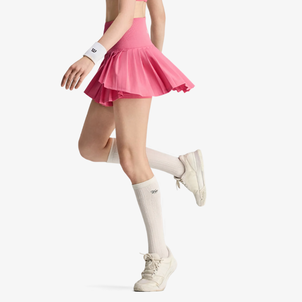 Chân Váy Thể Thao Nữ Midtown Wrap Tennis Skirt Pink WW00313P051001