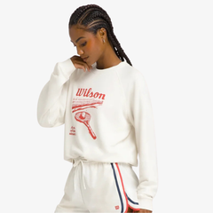 Áo Nỉ Thể Thao Nữ Wilson Classic Crew WW00562531GYC