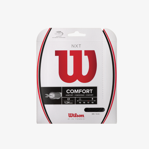 Cước Tennis Wilson NXT 17 Tennis String Black WRZ943000