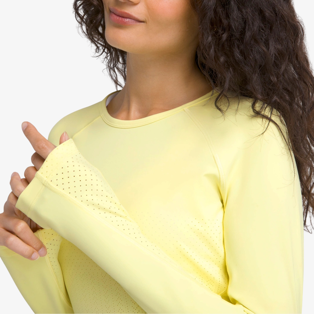 Áo Dài Tay Thể Thao Nữ Wilson Women Laser Lace Long Sleeve WW00509531