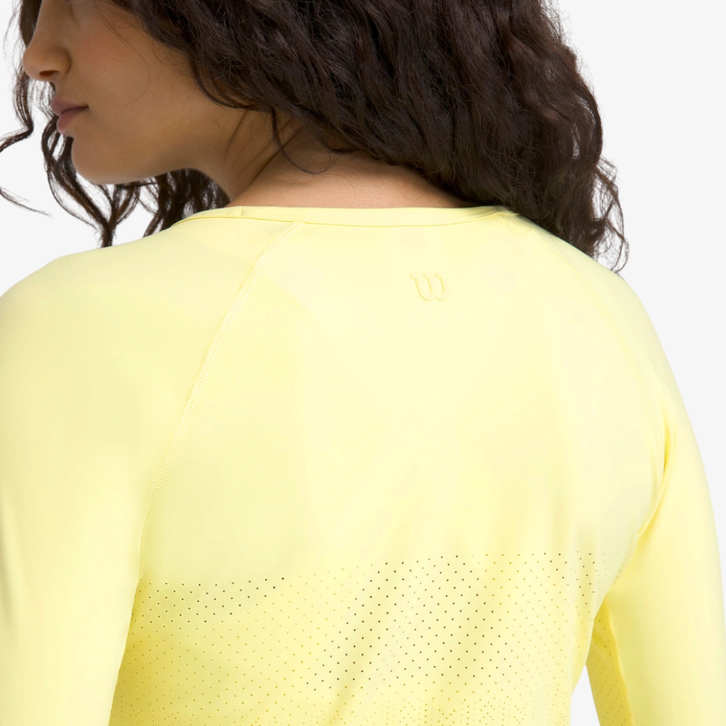 Áo Dài Tay Thể Thao Nữ Wilson Women Laser Lace Long Sleeve WW00509531