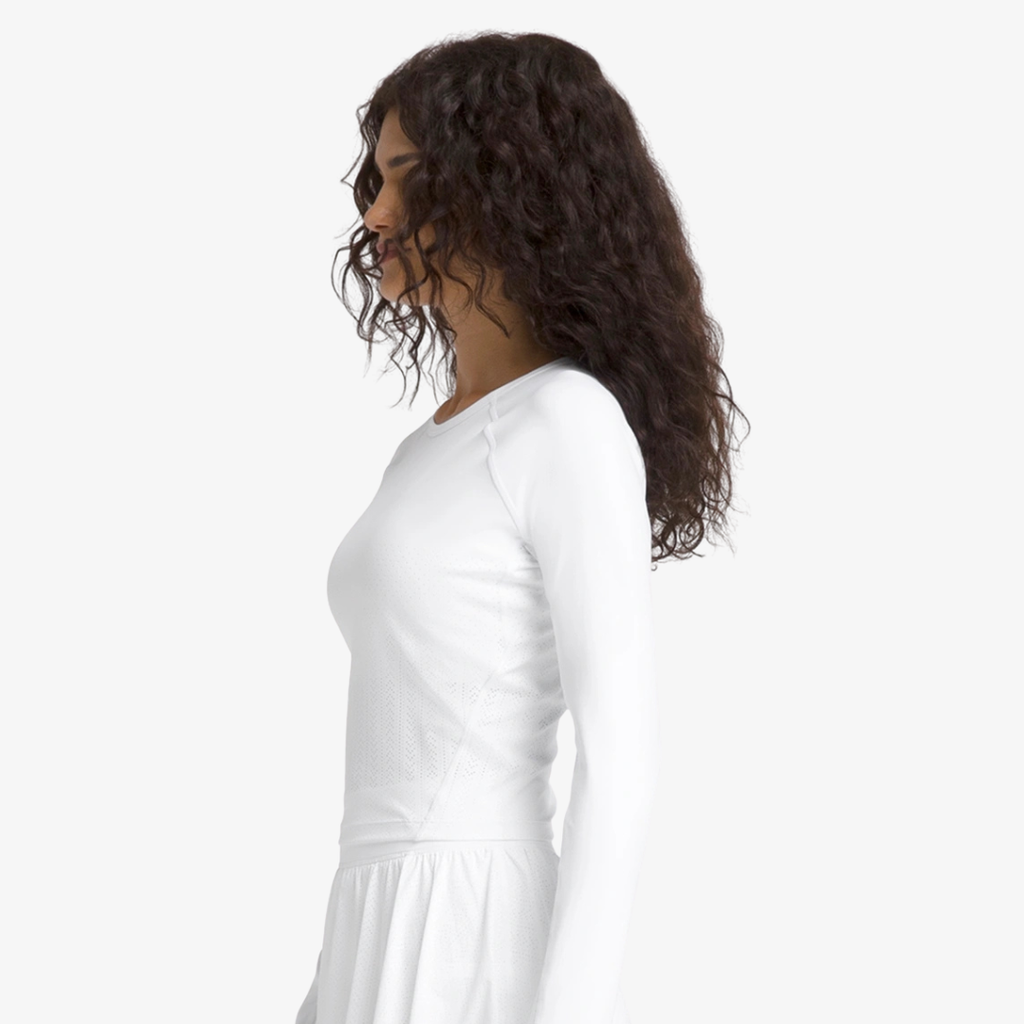 Áo Dài Tay Thể Thao Nữ Wilson Women Laser Lace Long Sleeve WW00509531