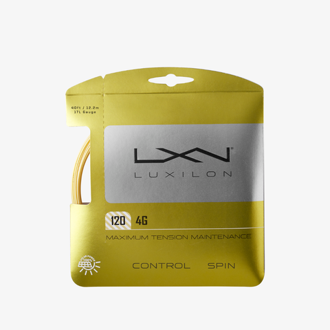 Dây Vợt Tennis Wilson Luxion 4G 120 Set Gold WR8313201120