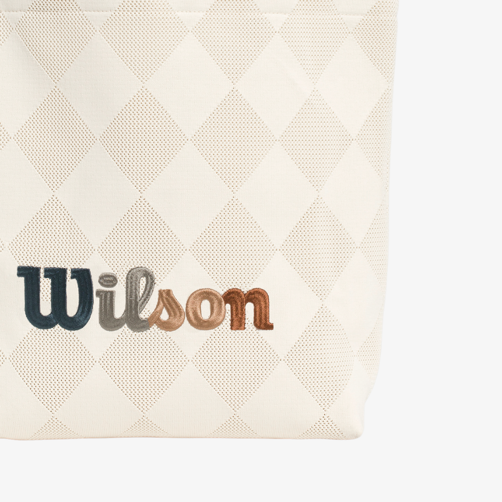 Túi Đựng Vợt Tennis Wilson Technical Knit Tote Sandrift WU00090W002001