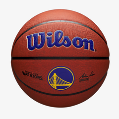 Bóng Rổ Wilson NBA Team Composite Golden State Warriors Size 7 Basketball WZ4029310XB7