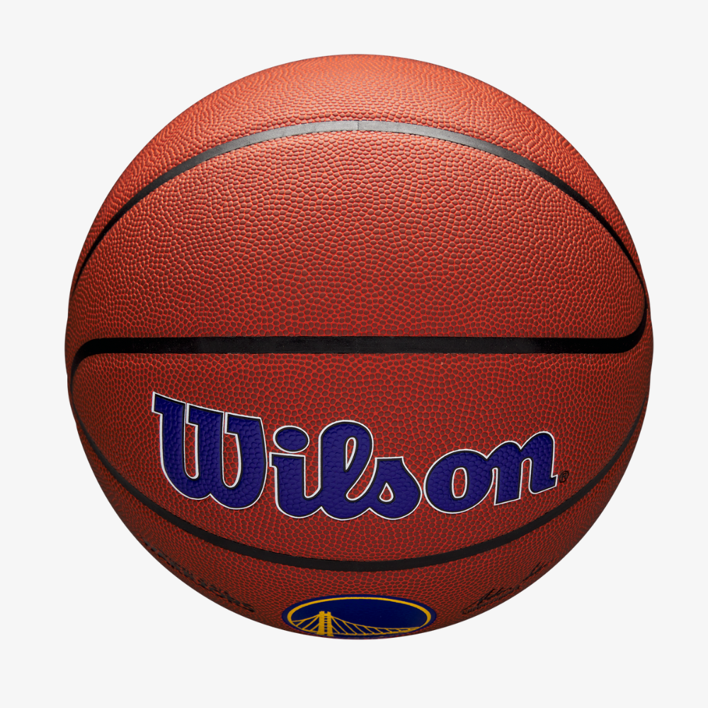 Bóng Rổ Wilson NBA Team Composite Golden State Warriors Size 7 Basketball WZ4029310XB7