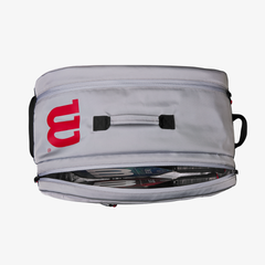 Túi Đựng Vợt Pickleball Wilson Super Tour Pickleball Bag Gray/Black/Red WR8905801001