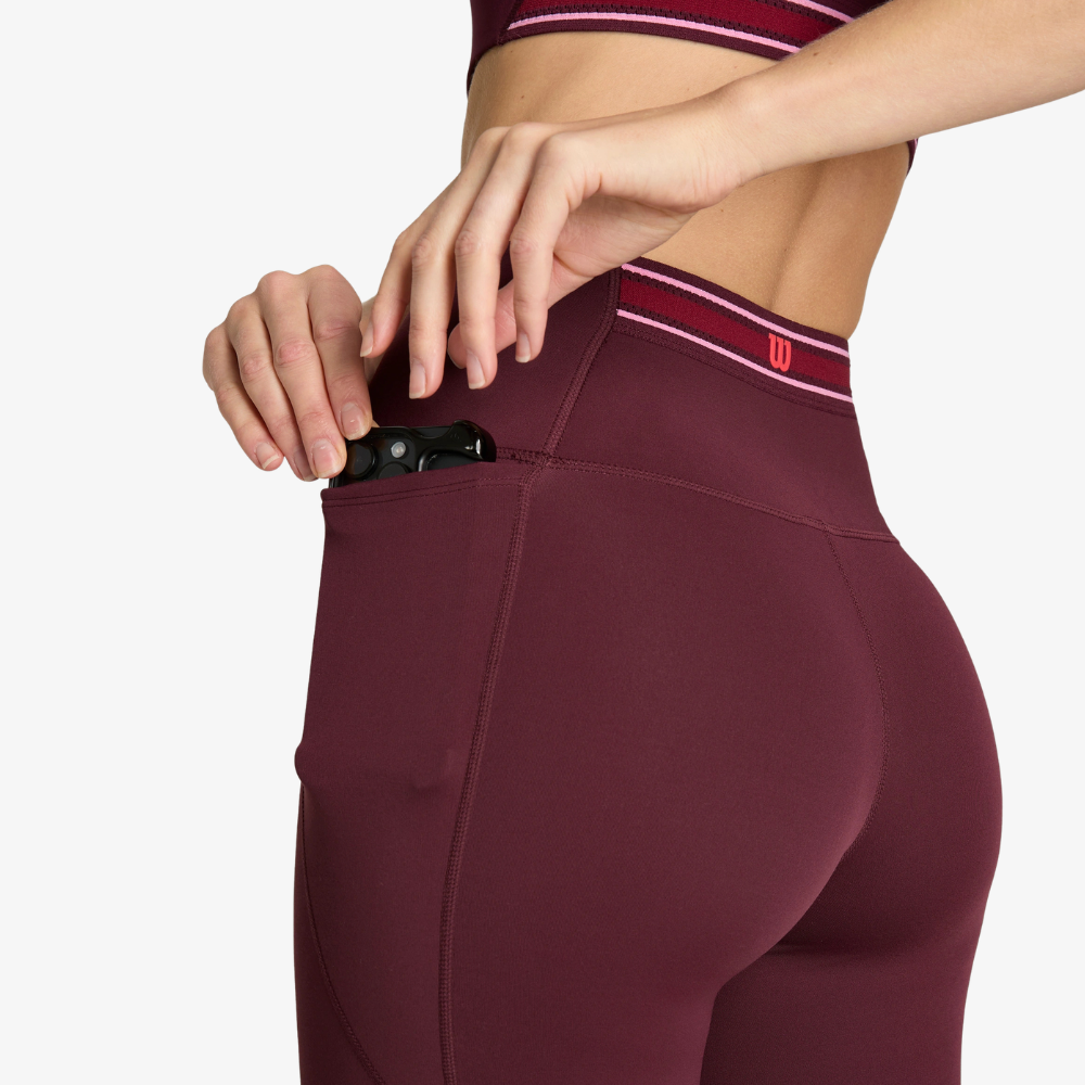 Quần Legging Nữ Wilson Advantage Tennis Tight Port Royale WE00124R024001