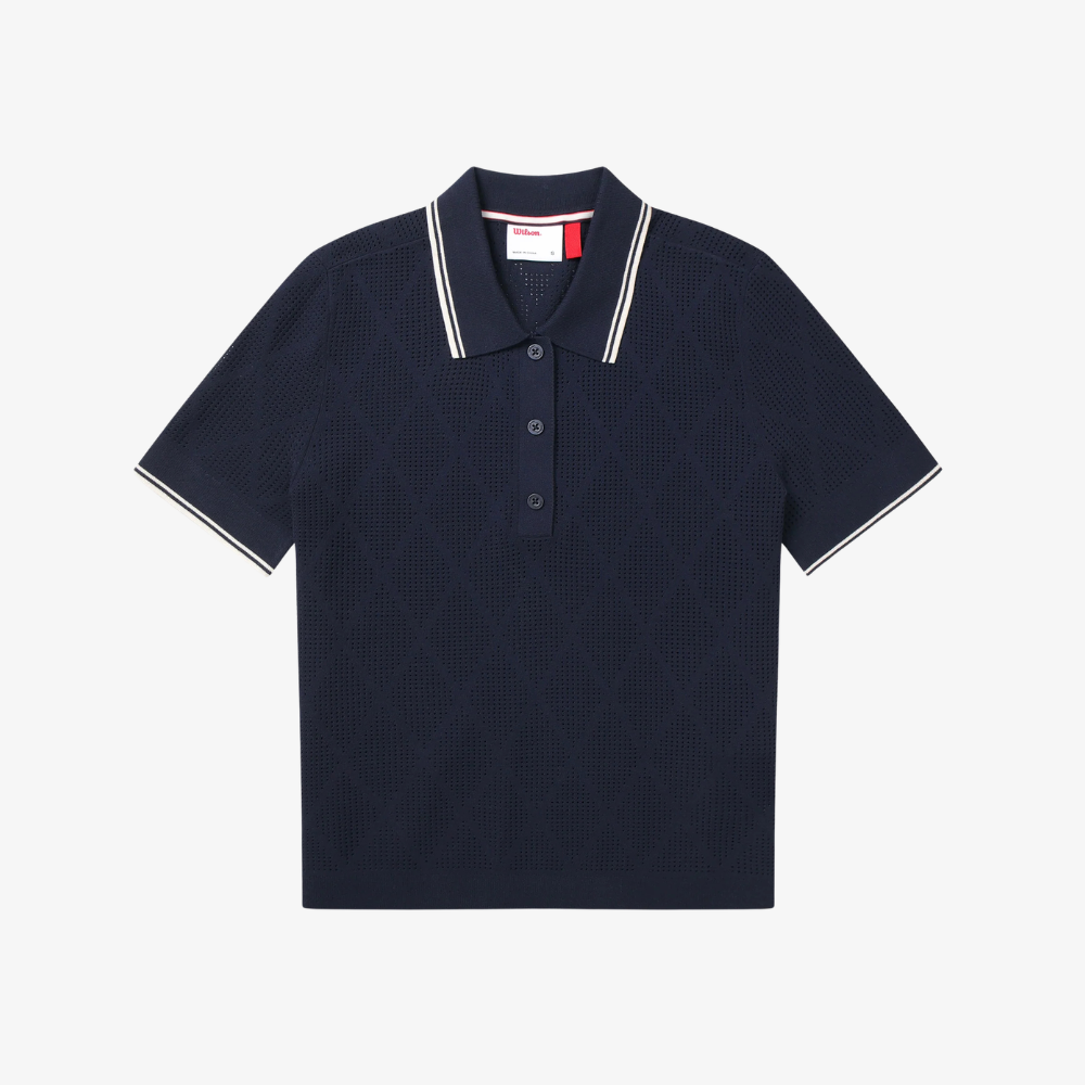 Áo Polo Nữ Wilson Women's Addison Knit Polo WW00513531