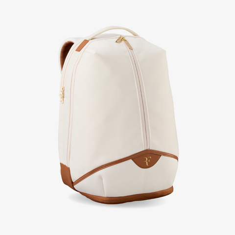 Balo Đựng Vợt Tennis Wilson RF Lawn Collection Tennis Backpack Cream WR8054801001