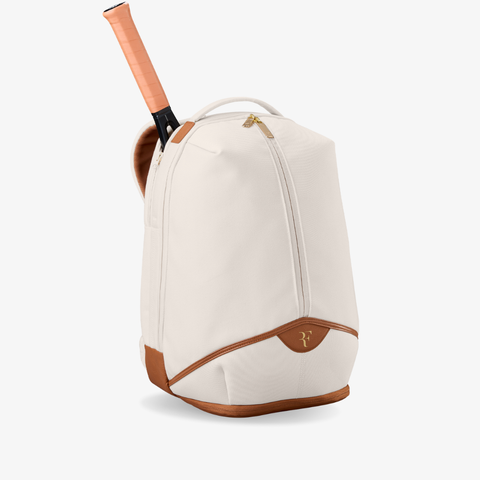 Balo Đựng Vợt Tennis Wilson RF Lawn Collection Tennis Backpack Cream WR8054801001