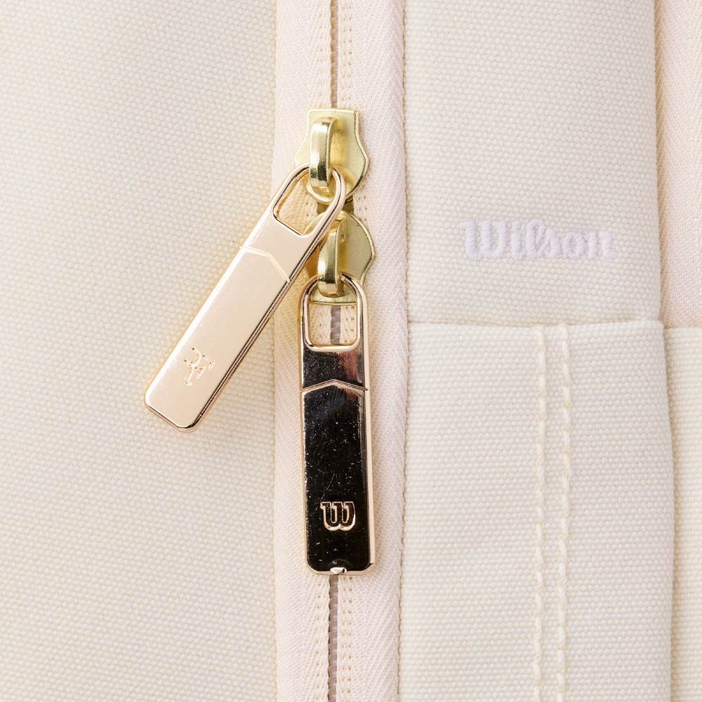 Balo Đựng Vợt Tennis Wilson RF Lawn Collection Tennis Backpack Cream WR8054801001