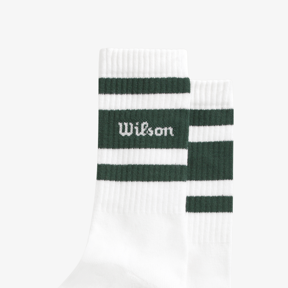 Tất Thể Thao Wilson U Crew Stripe Script Socks WU00063511
