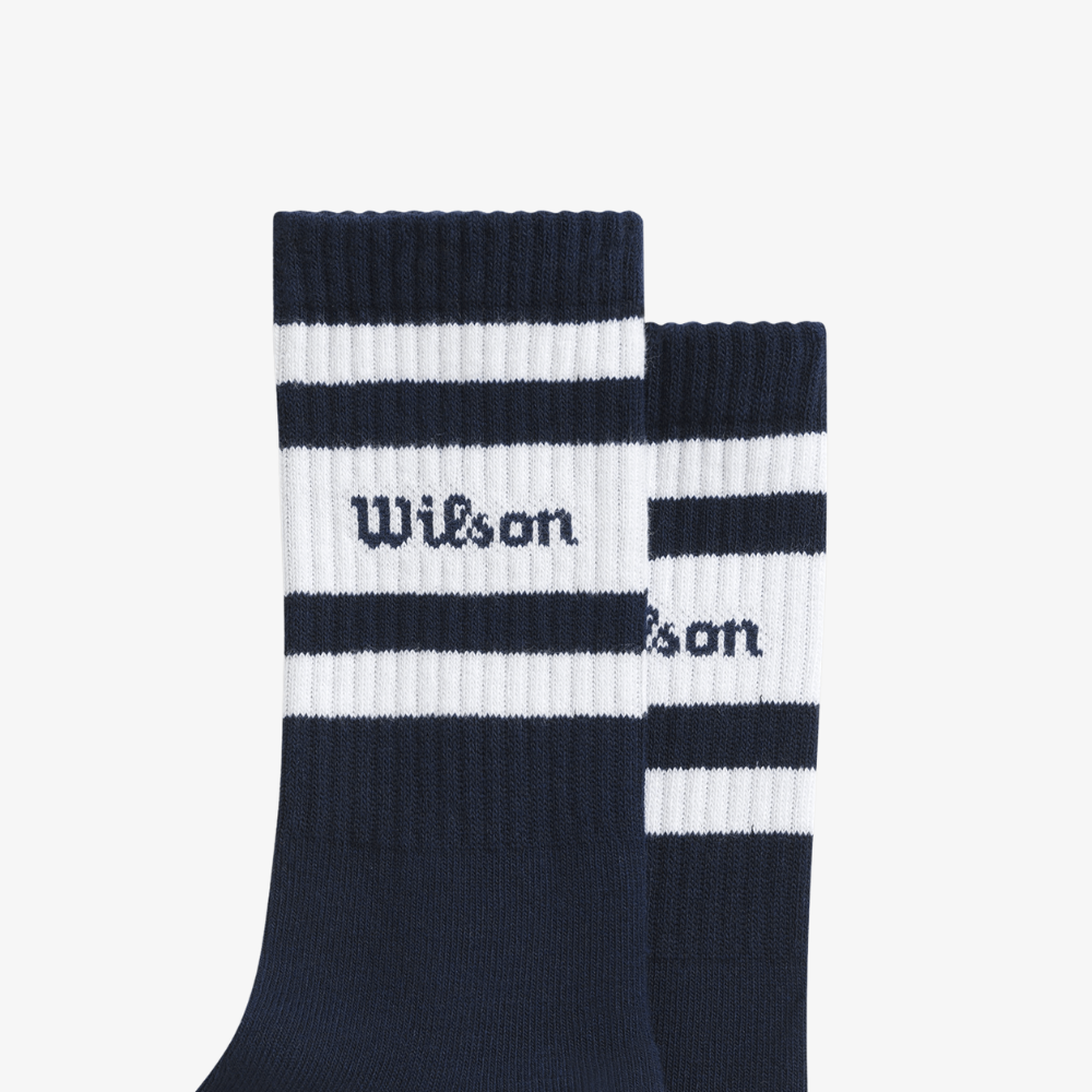 Tất Thể Thao Wilson U Crew Stripe Script Socks WU00063511