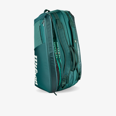 Túi Đựng Vợt Tennis Wilson Blade V10 Super Tour 9 Pack Racket Bag Green WR8056301001