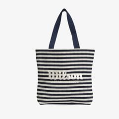 Túi Đựng Vợt Tennis Wilson Technical Knit Tote White Black WU00090W002003