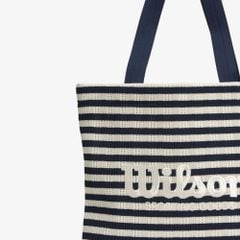 Túi Đựng Vợt Tennis Wilson Technical Knit Tote White Black WU00090W002003