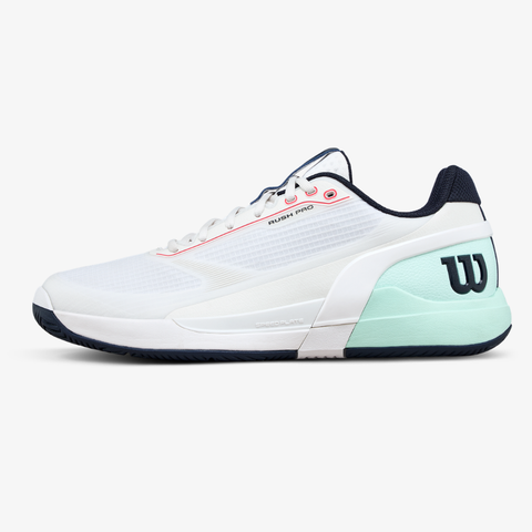 Giày Tennis Nam Wilson Rush Pro 5 Men's Tennis Shoe WRS338500U