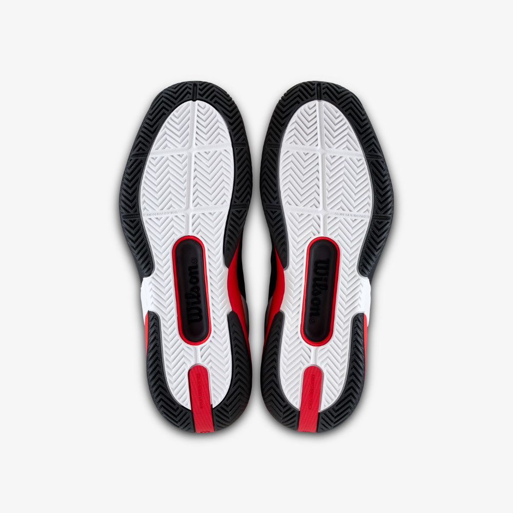 Giày Thể Thao Nam Wilson Rush Pro 5 Black/Red/White WRS338490U