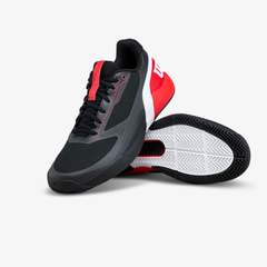 Giày Thể Thao Nam Wilson Rush Pro 5 Black/Red/White WRS338490U