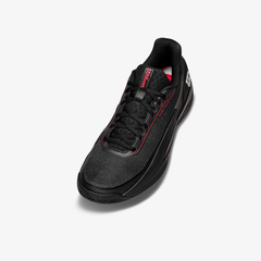 Giày Tennis Nam Wilson Rush Tour 5 Men's Tennis Shoe Black /Wilson Red /Microchip WRS00963002