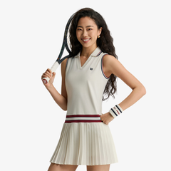 Váy Thể Thao Nữ Wilson Womens Timeless Tennis Dress Sandrift WE00156W002001