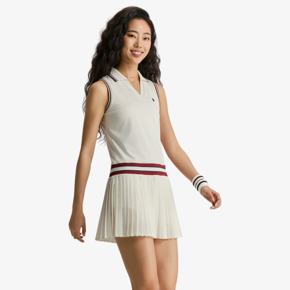 Váy Thể Thao Nữ Wilson Womens Timeless Tennis Dress Sandrift WE00156W002001