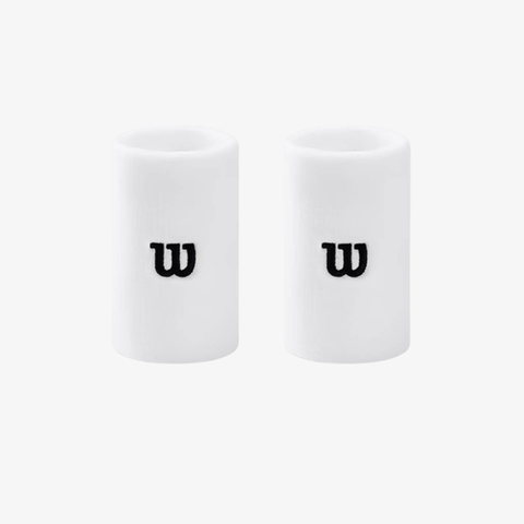 Băng Cổ Tay Thể Thao Wilson Unisex Pro Terry Wristbands Bright White WA00089W001001