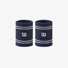 Băng Cổ Tay Thể Thao Wilson Unisex Pro Terry Wristbands Classic Navy WA00088U001001