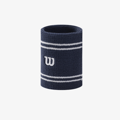 Băng Cổ Tay Thể Thao Wilson Unisex Pro Terry Wristbands Classic Navy WA00088U001001