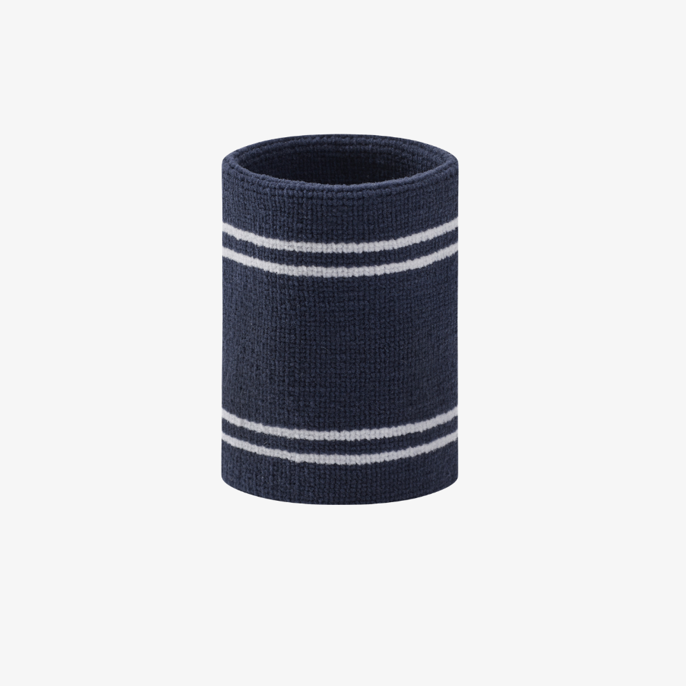 Băng Cổ Tay Thể Thao Wilson Unisex Pro Terry Wristbands Classic Navy WA00088U001001