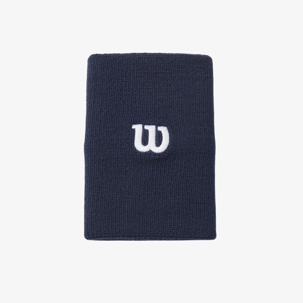 Băng Cổ Tay Thể Thao Wilson Unisex Pro Terry Wristbands Classic Navy WA00089U001001