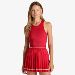 Váy Thể Thao Nữ Wilson Laser Cut Pleat Dress Varsity Red WE00080R044001