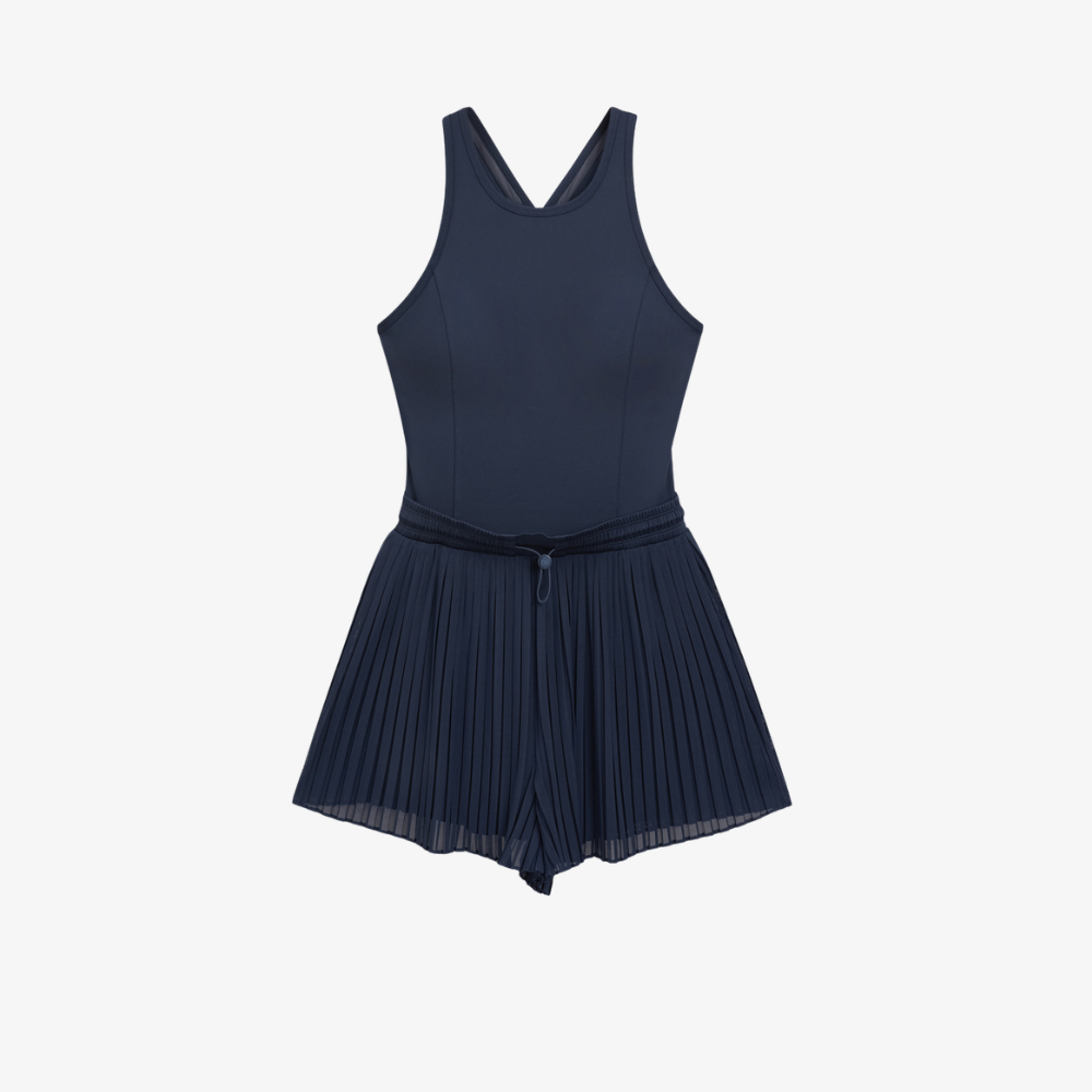Váy Thể Thao Nữ Wilson Pleated Mesh Romper Classic Navy WE00090U001001