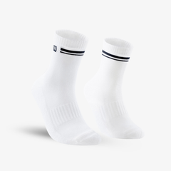 Tất Thể Thao Wilson U Classic Quarter Socks Bright White WA00084W001001