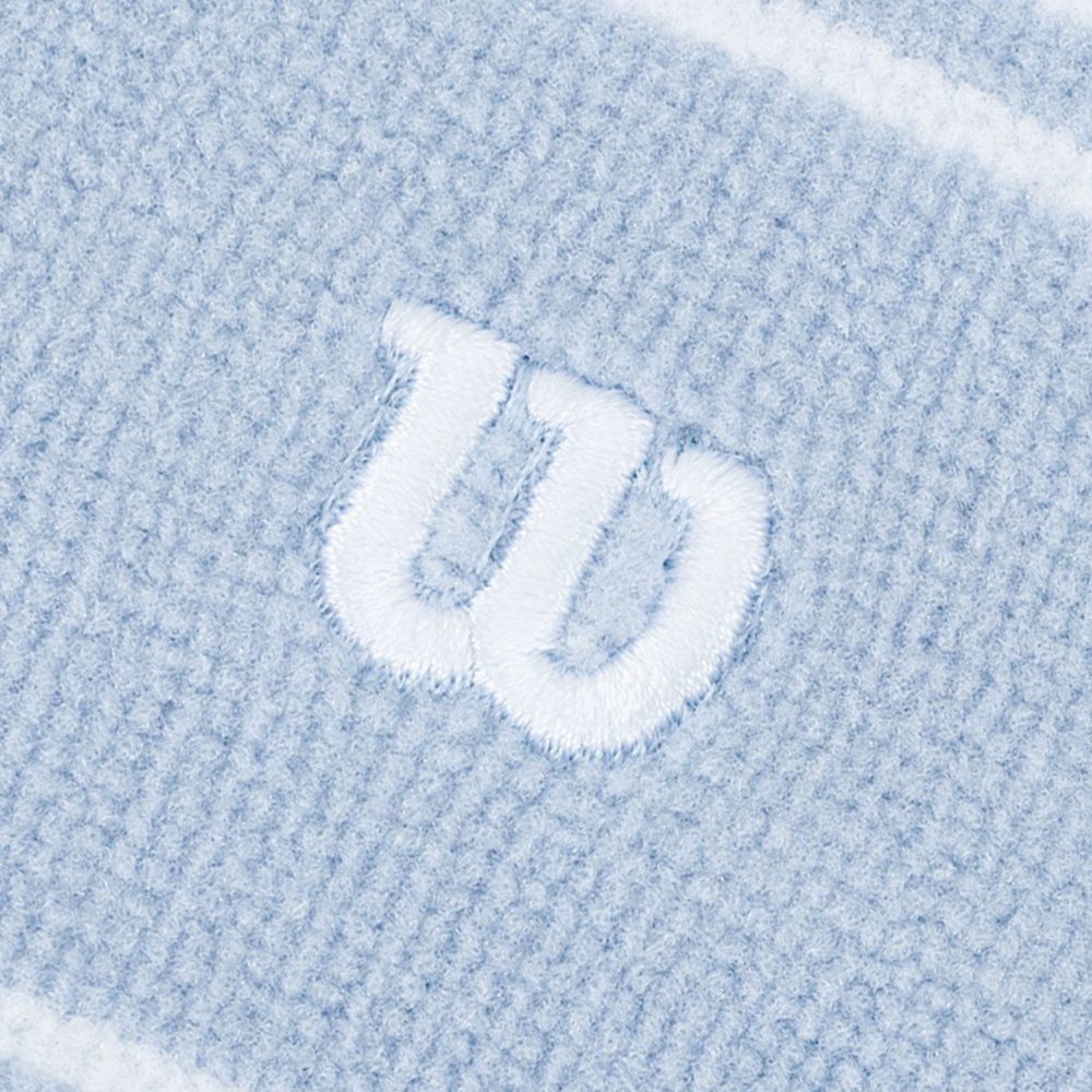 Băng Cổ Tay Thể Thao Wilson Unisex Pro Terry Wristbands Blue Fog WA00088U016001