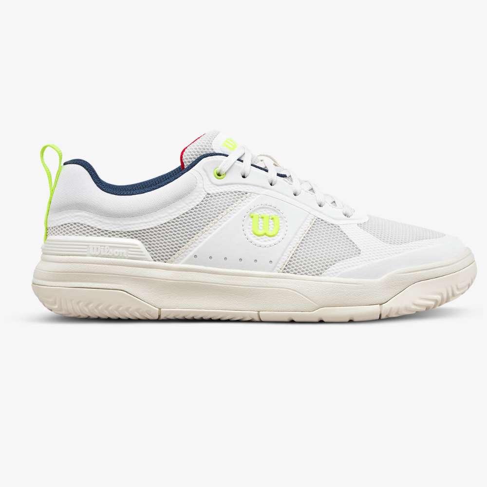 Giày Pickleball Thể Thao Nữ Wilson Pickle Pro Women's Pickleball Shoes Snow White/Papyrus WRS340370U