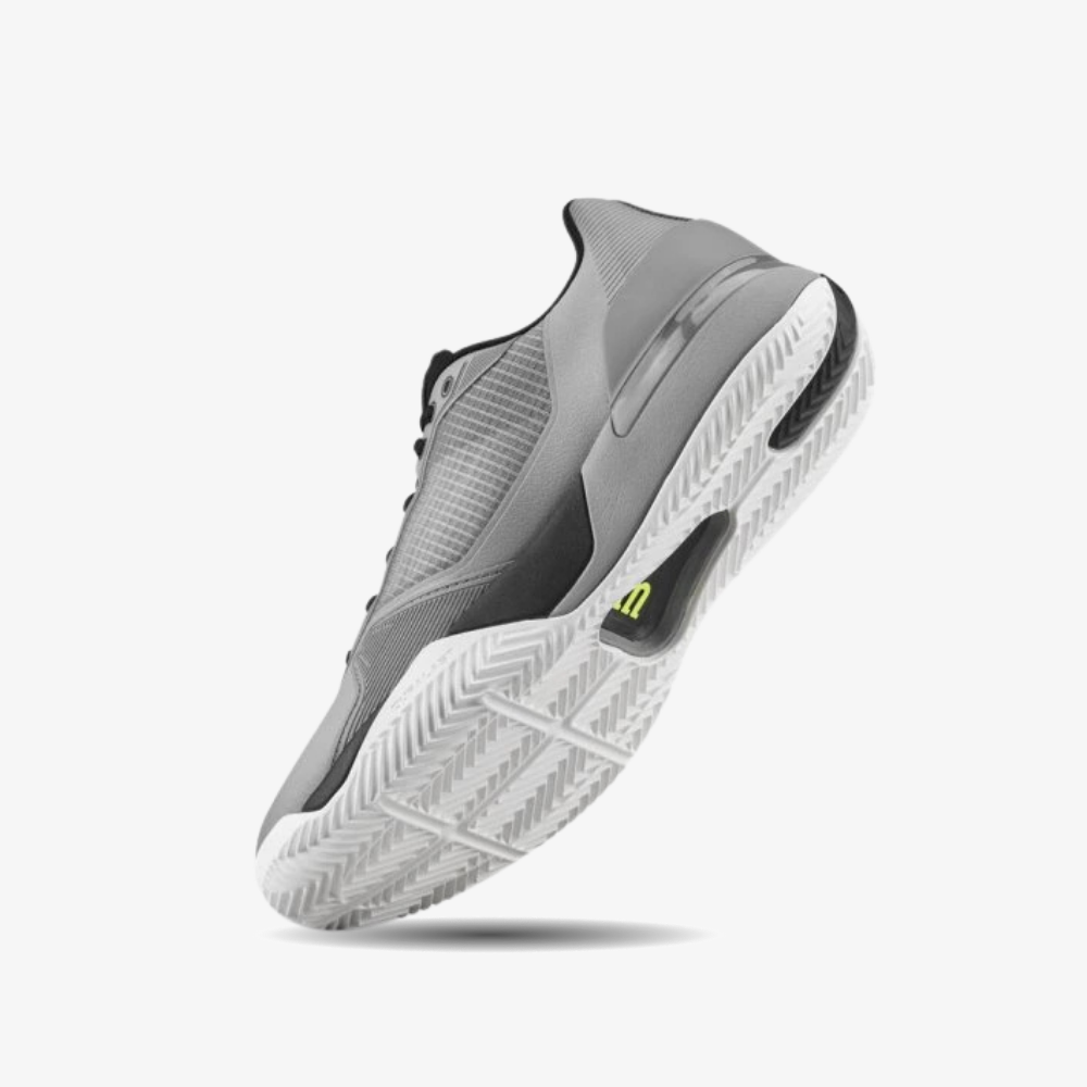 Giày Tennis Nam Wilson Rush Tour 5 Clay Men's Tennis Shoe Titanium/Black WRS339650U