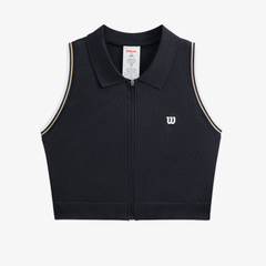 Áo Nữ Thể Thao Wilson Seamless Full-zip Tank Airy WW20051432BKA