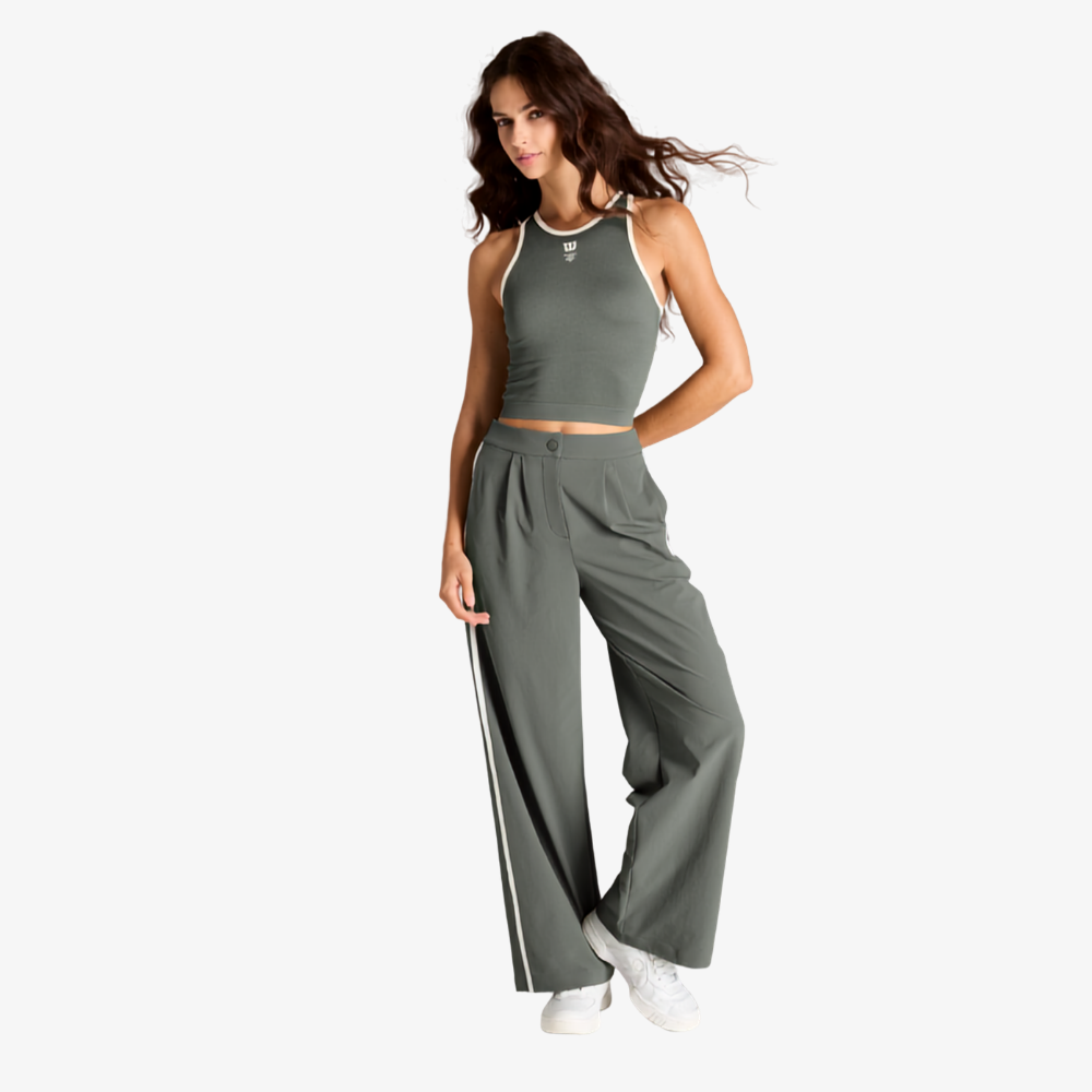 Áo Tank Top Nữ Wilson Court Seamless Tank Castor / Sandrift WE00003E079001