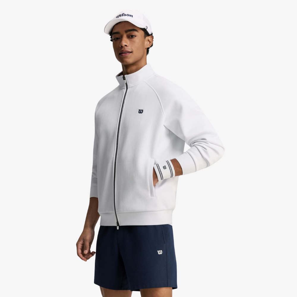 Áo Khoác Thể Thao Nam Wilson Courtstar Jacquard Jacket WN00114W001001