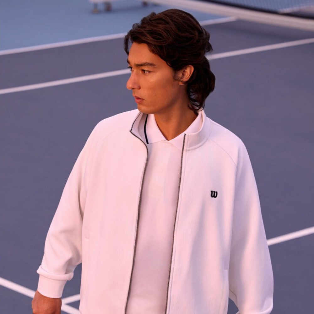 Áo Khoác Thể Thao Nam Wilson Courtstar Jacquard Jacket WN00114W001001