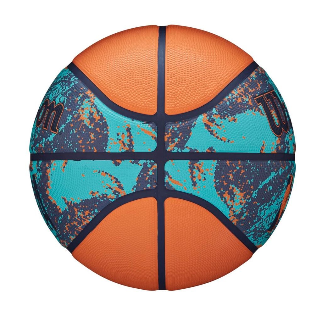 Bóng Rổ Wilson NBA DRV Plus VibeBlue/Orange BSKT 7 WZ3012601XB7