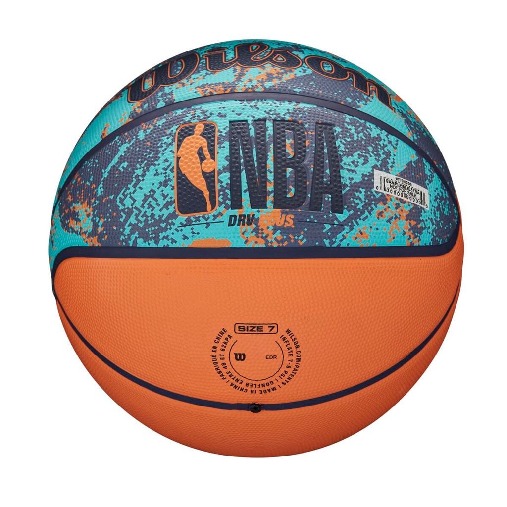 Bóng Rổ Wilson NBA DRV Plus VibeBlue/Orange BSKT 7 WZ3012601XB7