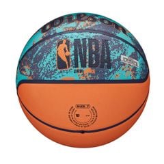 Bóng Rổ Wilson NBA DRV Plus VibeBlue/Orange BSKT 7 WZ3012601XB7