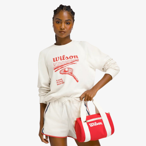 Áo Nỉ Thể Thao Nữ Wilson Classic Crew WW00562531GYC