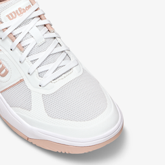 Giày Pickleball Thể Thao Nữ Wilson Pickle Pro Women's Pickleball Shoes White/White /Cameo Rose WRS334590U