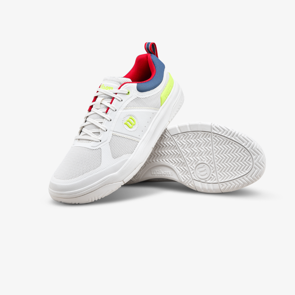 Giày Pickleball Thể Thao Nam Wilson Pickle Pro Snow White/Papyru WRS339550U