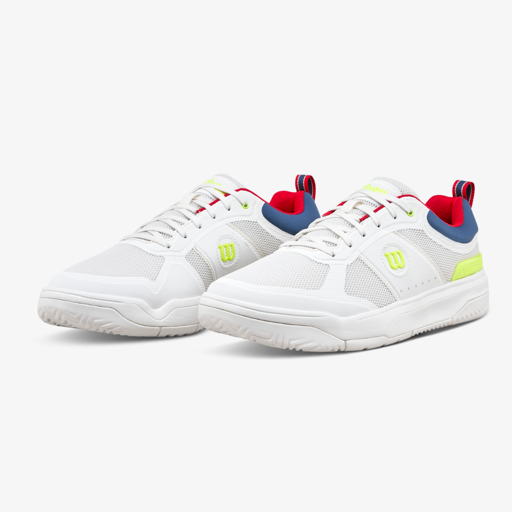 Giày Pickleball Thể Thao Nam Wilson Pickle Pro Snow White/Papyru WRS339550U
